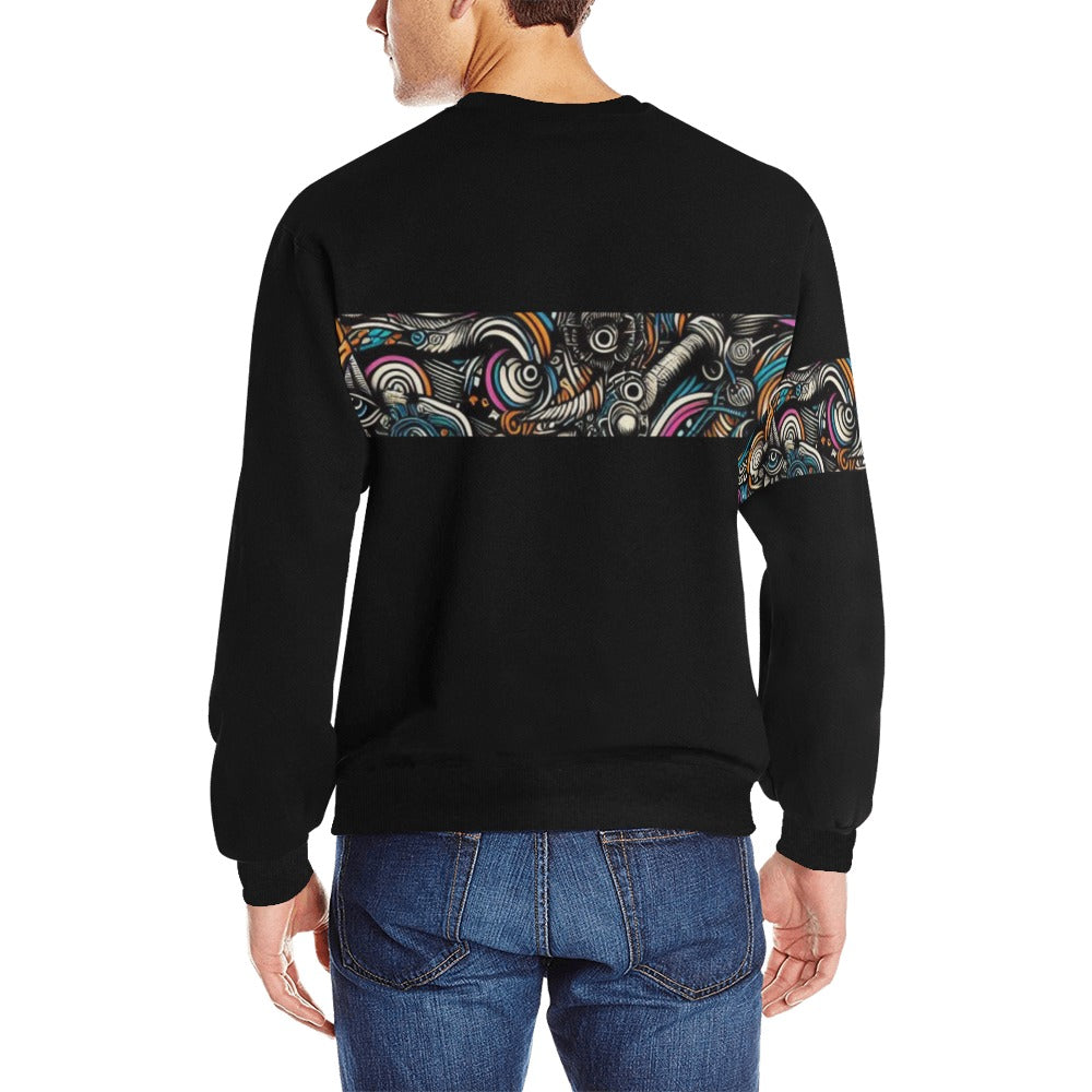 Gevon - Men's Crew Neck Sweatshirt