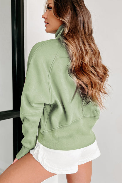 Fleece Lined Thumbhole Sweatshirt