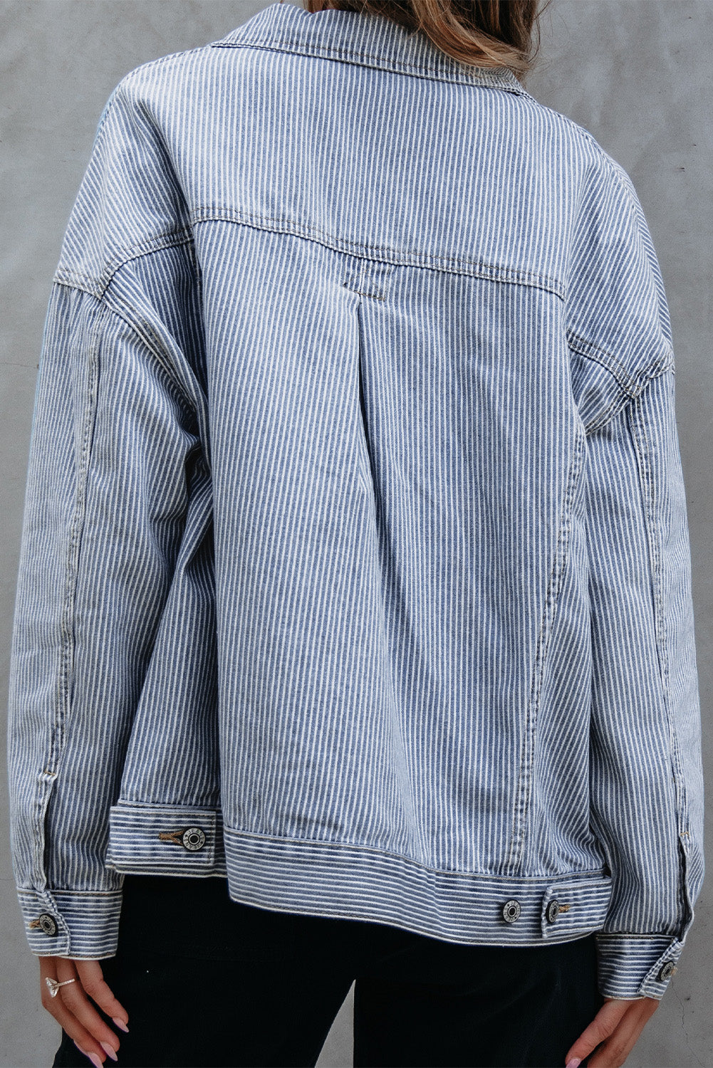 Washed Oversize Denim Jacket