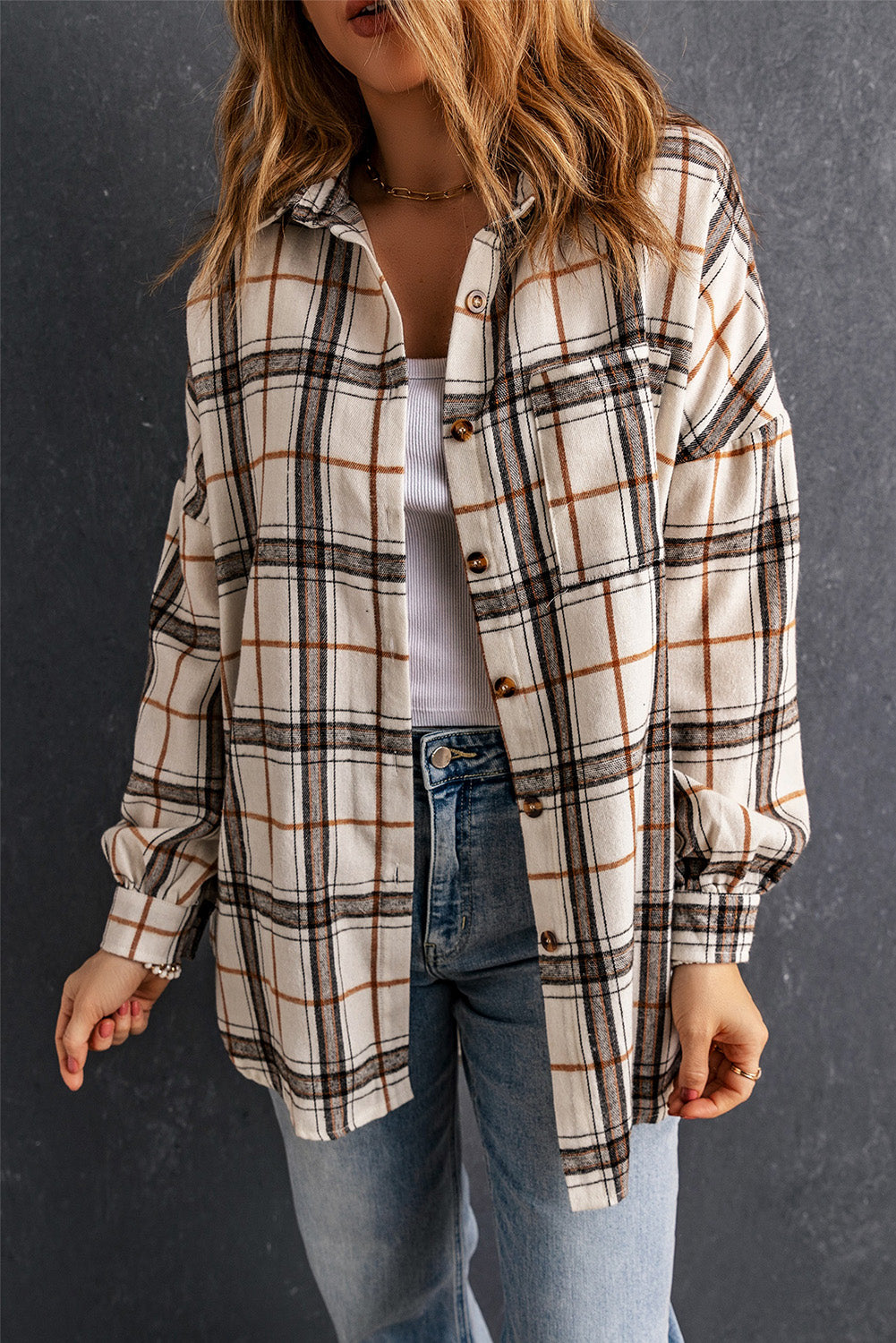 Oversized Plaid Shacket