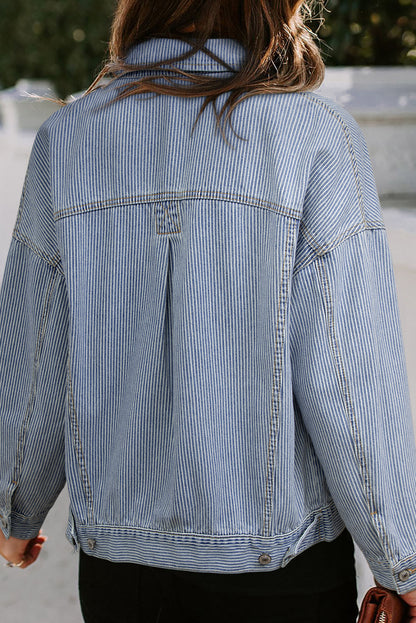 Washed Oversize Denim Jacket