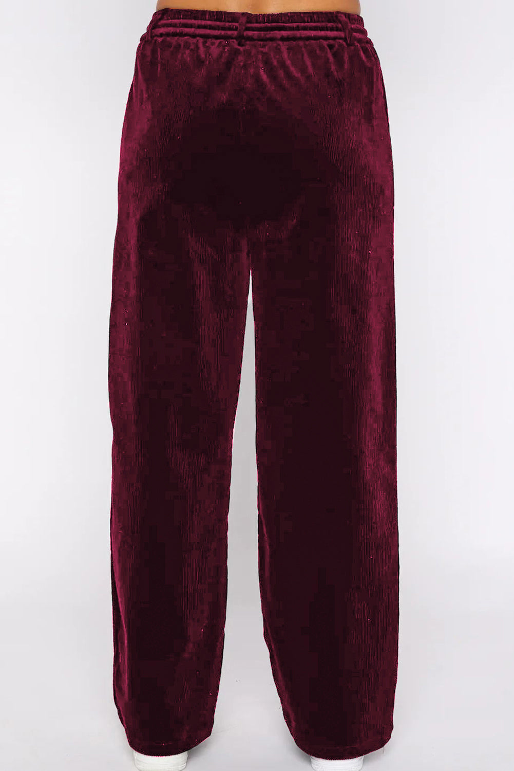 Drawstring Wide Leg Pants