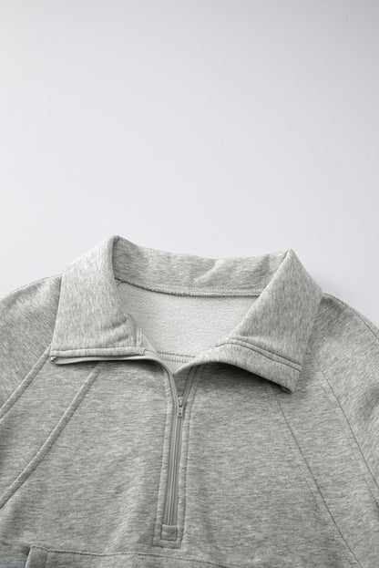 Fleece Lined Thumbhole Sweatshirt