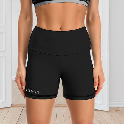 Gevon - Slim Fit Yoga Shorts