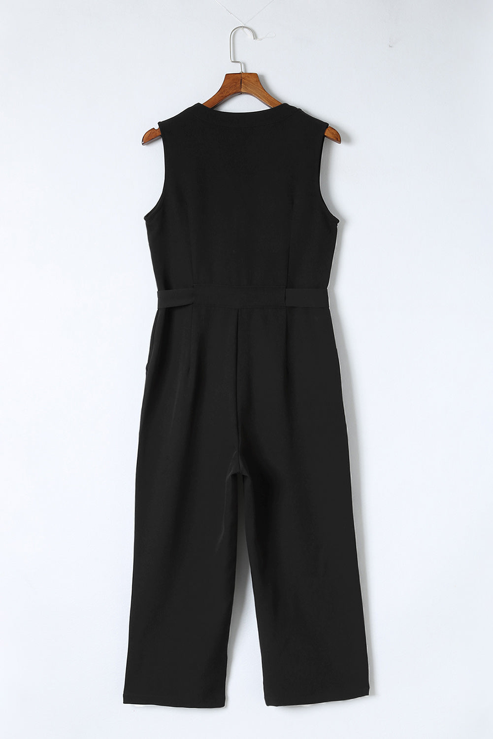 Sleeveless Cropped Jumpsuit