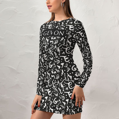 Gevon - Long Sleeve Dress