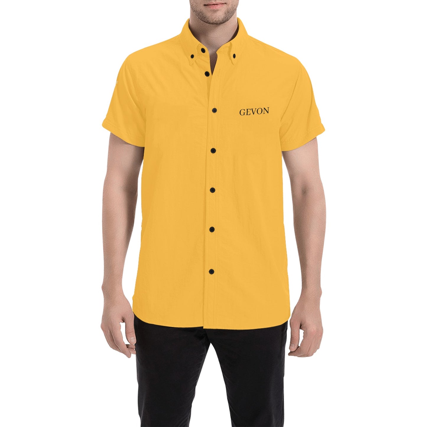 Gevon - Simple Short-Sleeve Shirt