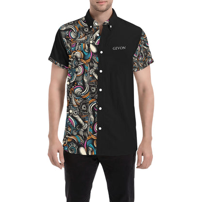 Gevon - Geo Short-Sleeve Shirt