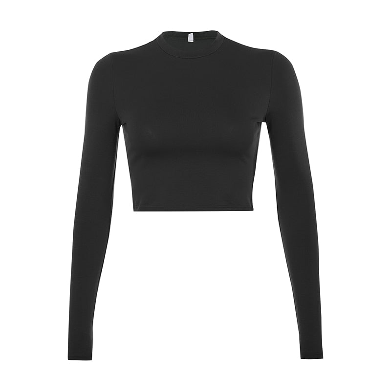 Long Sleeve Crop Tee