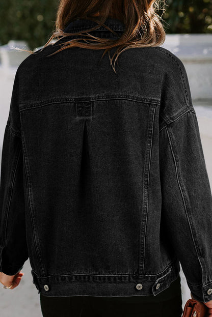 Washed Oversize Denim Jacket