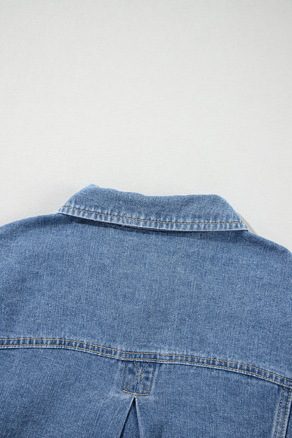 Washed Oversize Denim Jacket