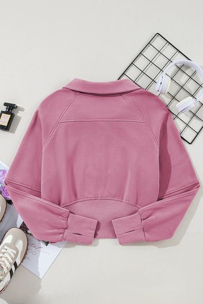 Fleece Lined Thumbhole Sweatshirt