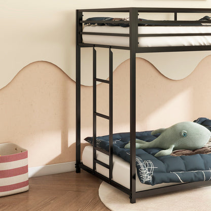 Adam Twin Metal Bunk, Black