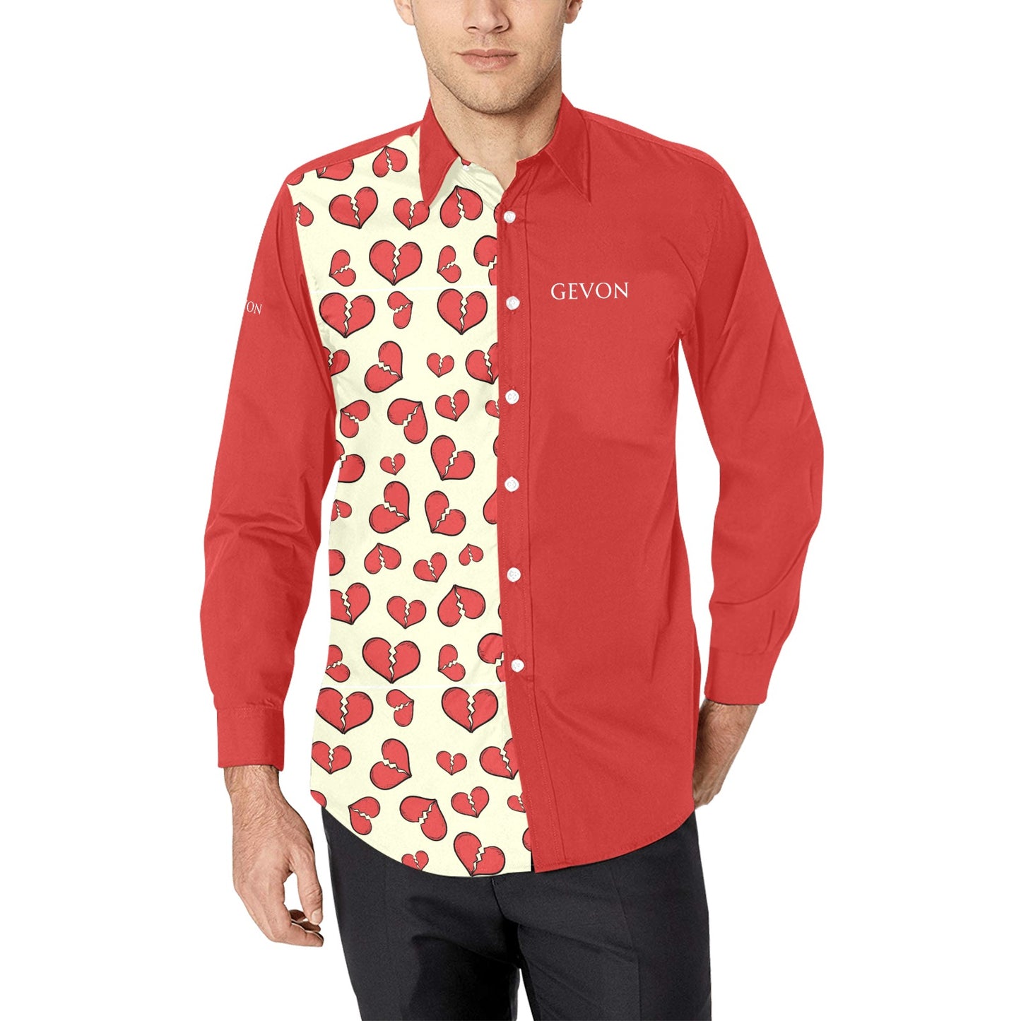 Gevon - Geo Long-Sleeve Shirt