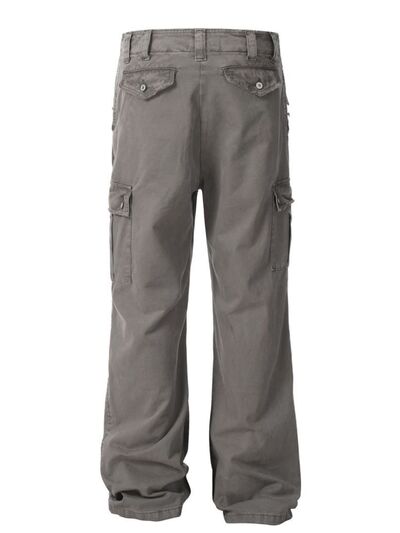 Men's Straight Leg Cargo Pants.