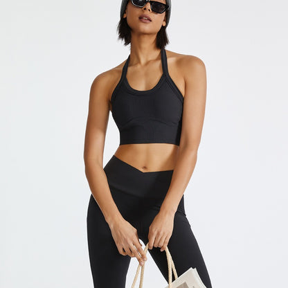 Ribbed Sports Bra Tee