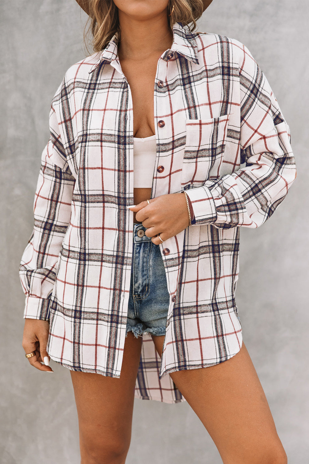 Oversized Plaid Shacket