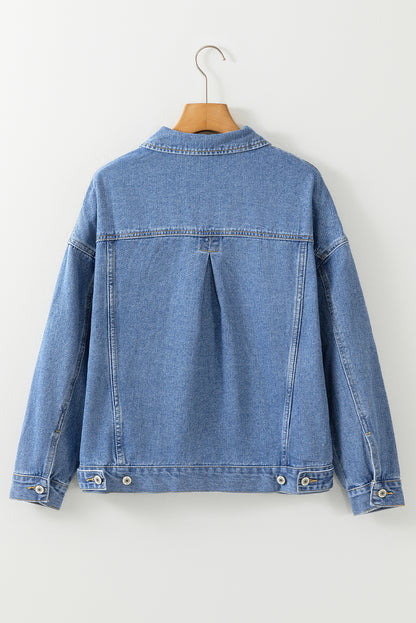 Washed Oversize Denim Jacket