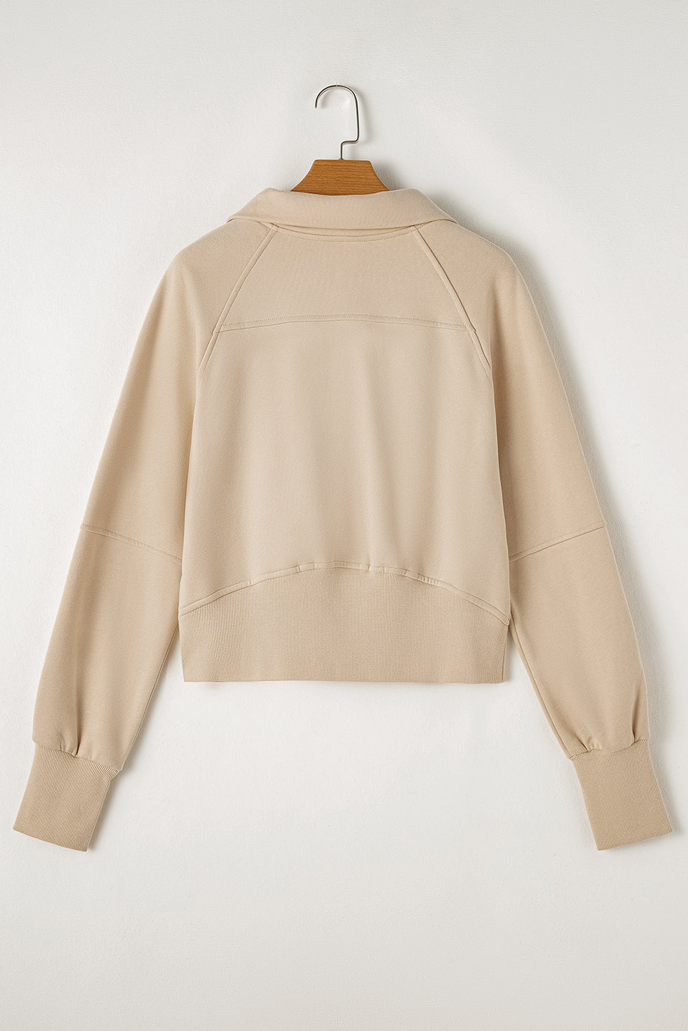 Fleece Lined Thumbhole Sweatshirt