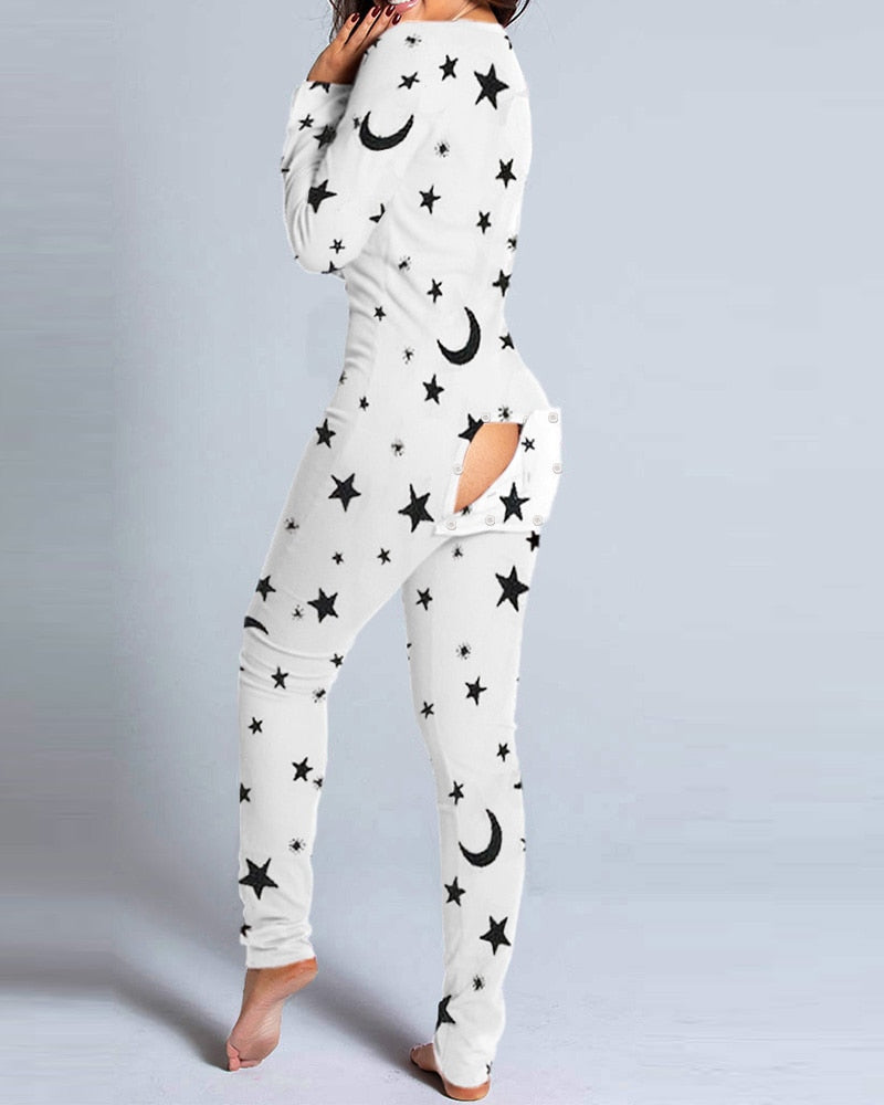 Women's One Pieces Bodycon Pajamas