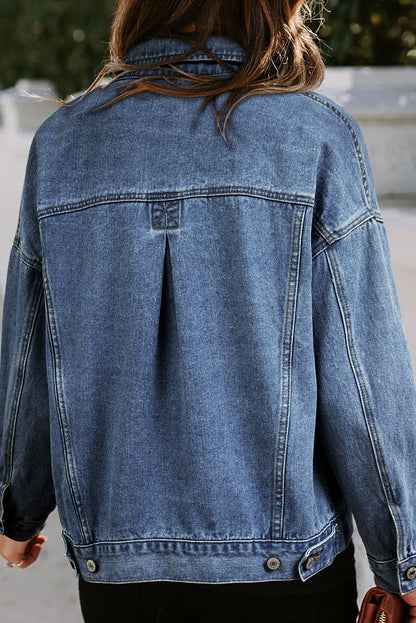 Washed Oversize Denim Jacket