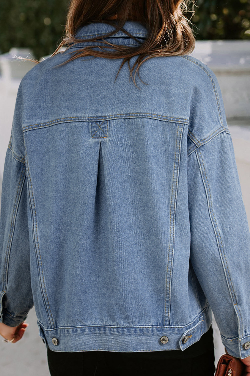 Washed Oversize Denim Jacket