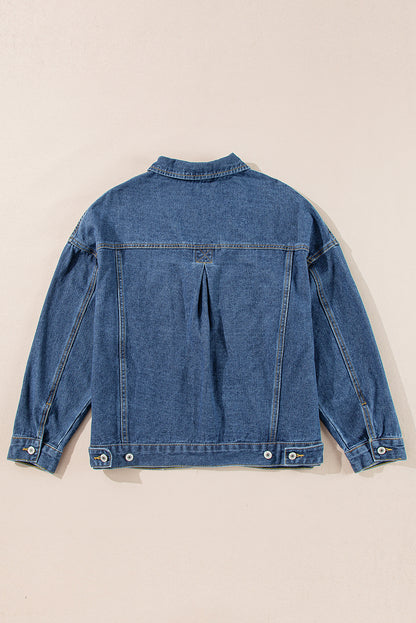 Washed Oversize Denim Jacket