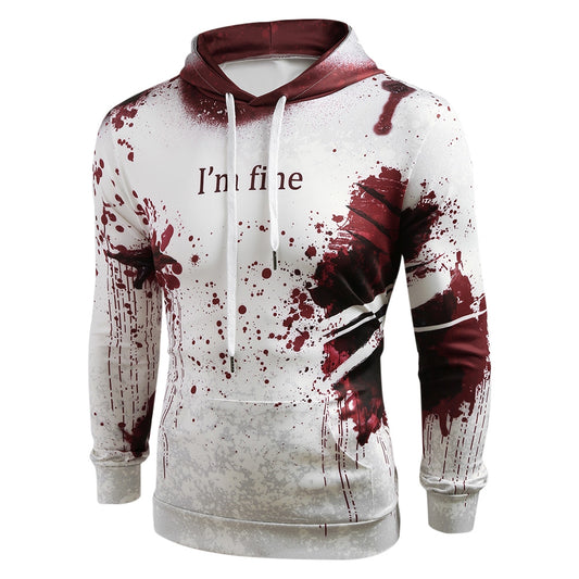 Halloween "I'm Fine" Hoodie