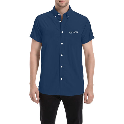 Gevon - Simple Short-Sleeve Shirt