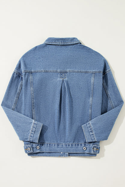 Washed Oversize Denim Jacket