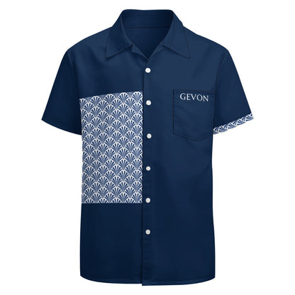 Gevon - Men's Short-sleeved Shirt