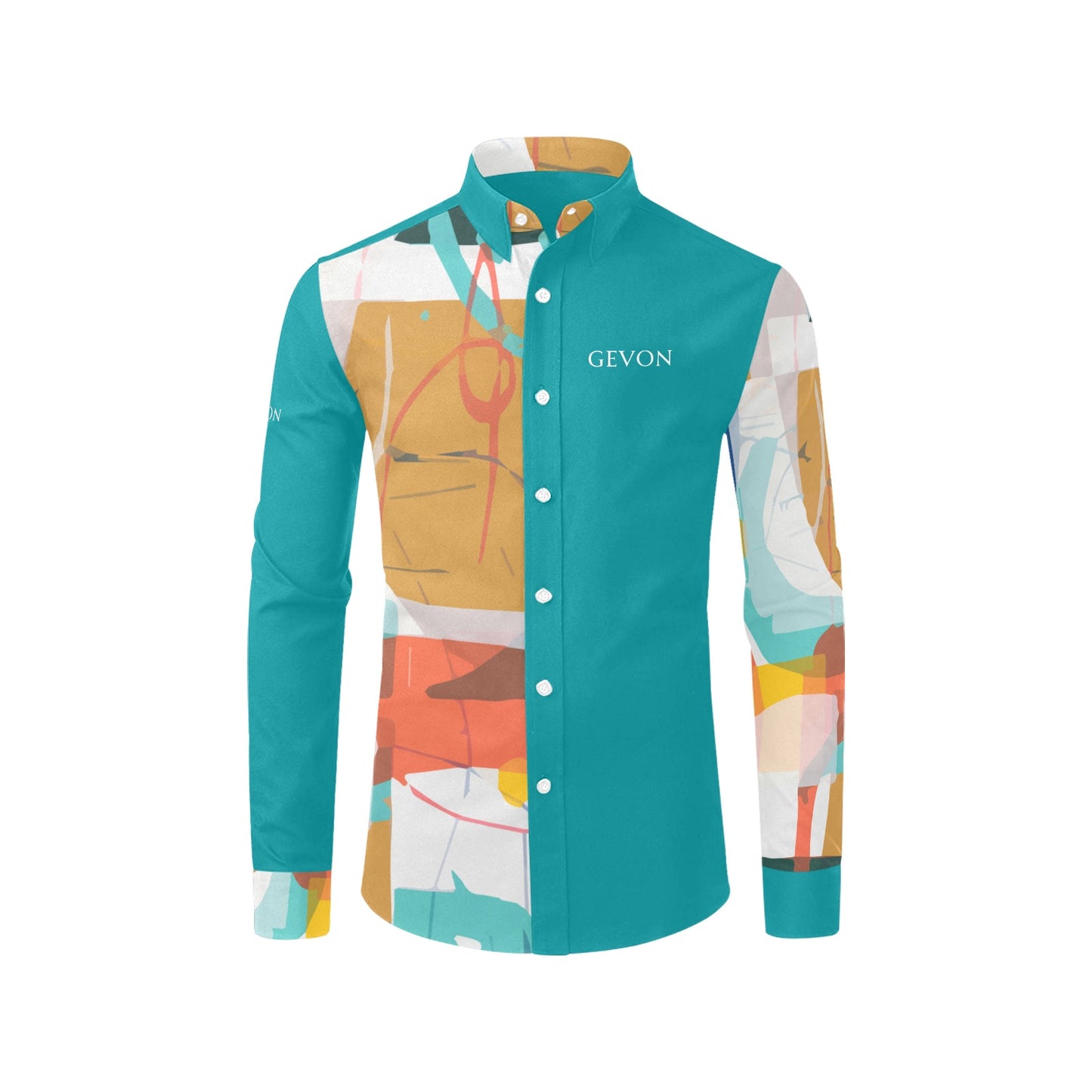 Gevon - Geo Long-Sleeve Shirt