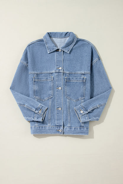 Washed Oversize Denim Jacket