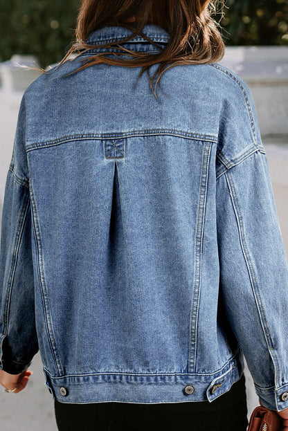 Washed Oversize Denim Jacket