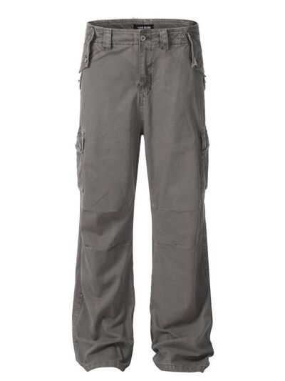 Men's Straight Leg Cargo Pants.