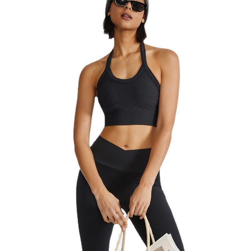 Ribbed Sports Bra Tee