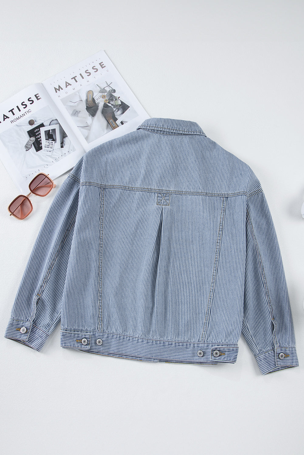 Washed Oversize Denim Jacket