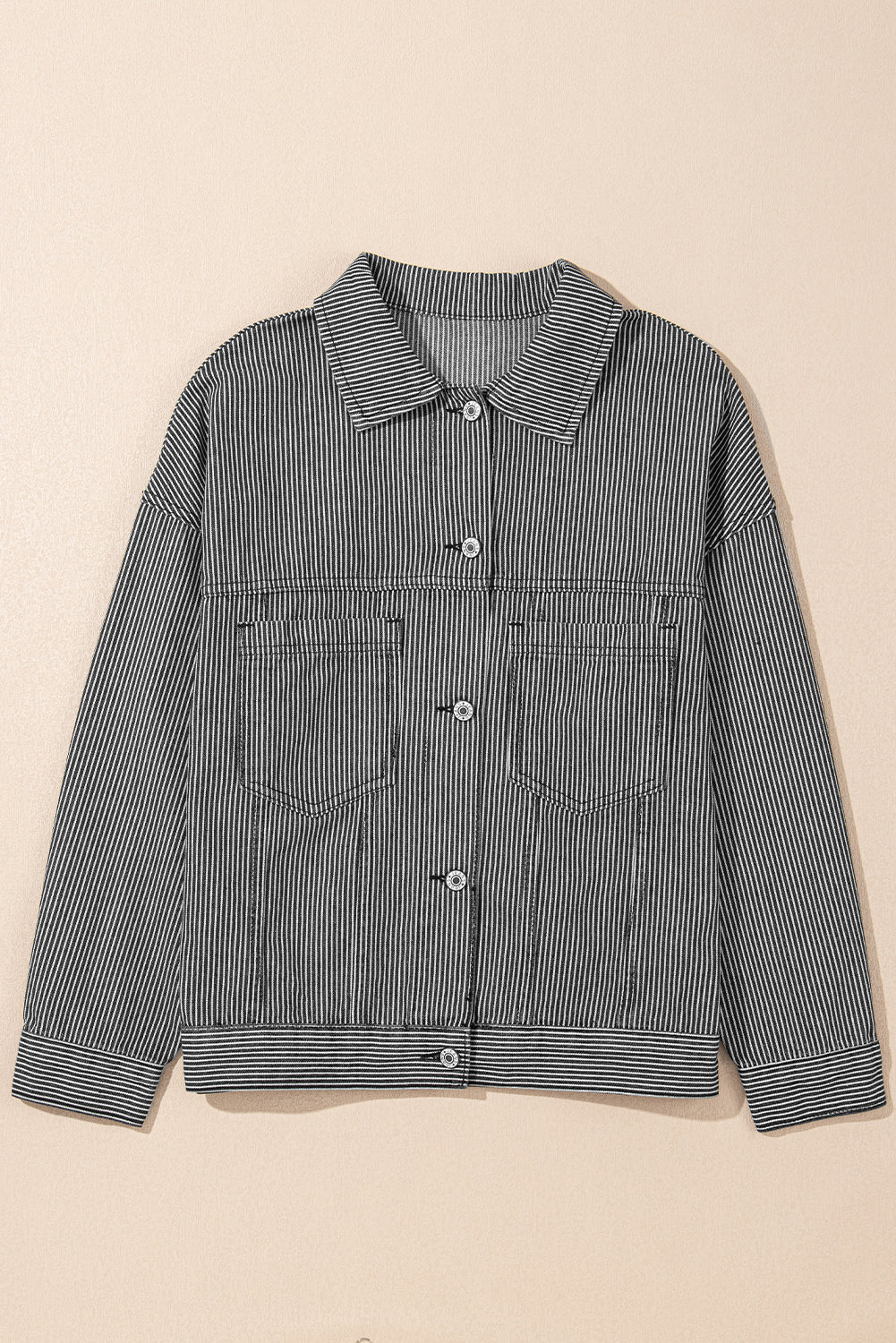 Washed Oversize Denim Jacket