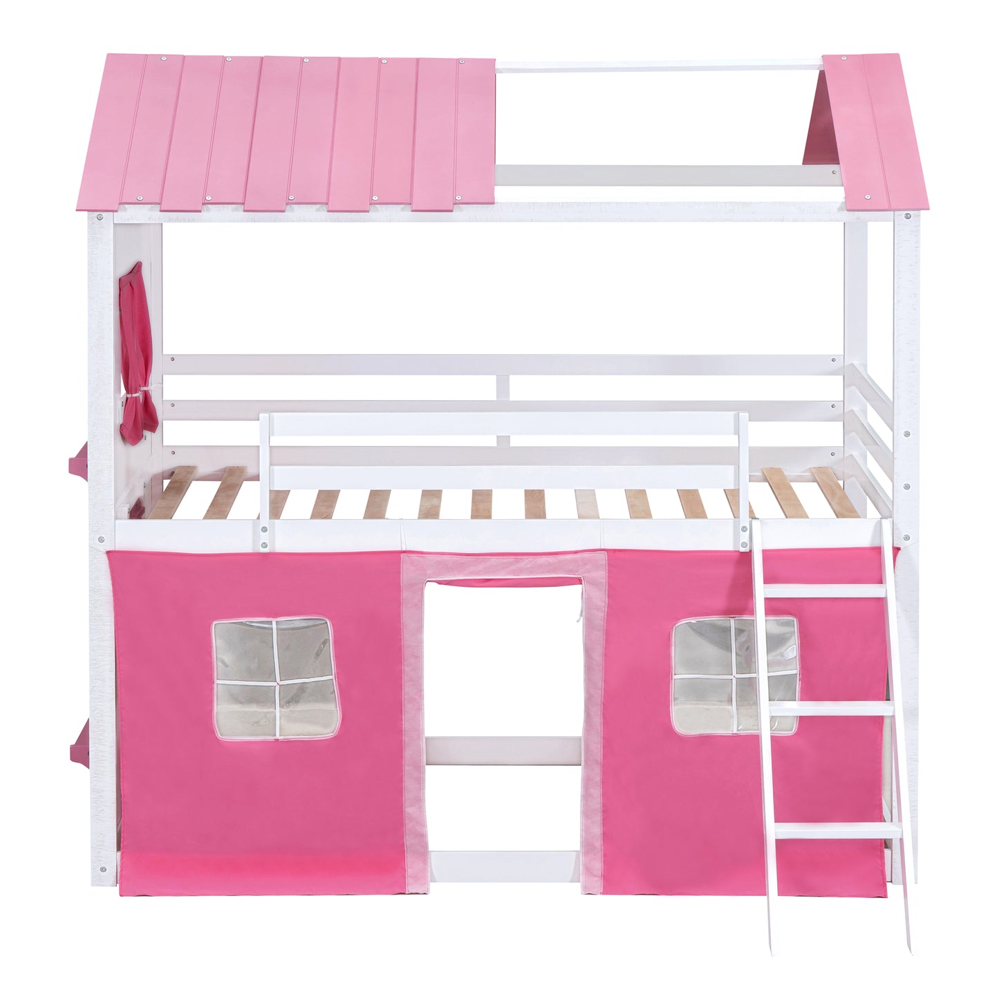 Twin Size Bunk House Bed