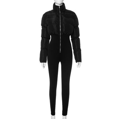 Gevon - Puffer Jacket Jumpsuit