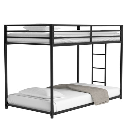 Adam Twin Metal Bunk, Black