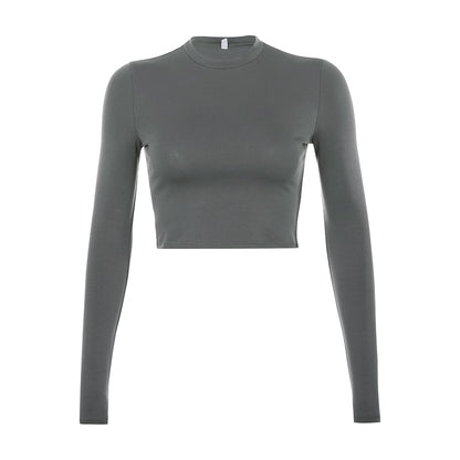 Long Sleeve Crop Tee