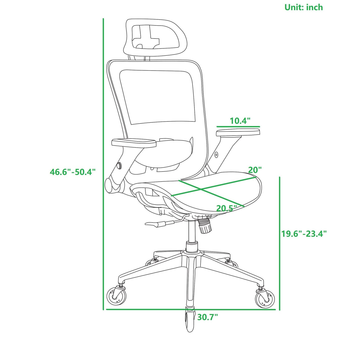 Ergonomic Mesh Office Chair