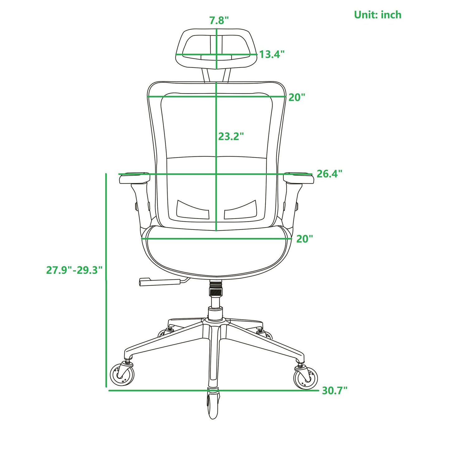 Ergonomic Mesh Office Chair