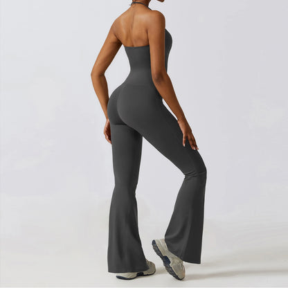 One-piece Flare Jumpsuit