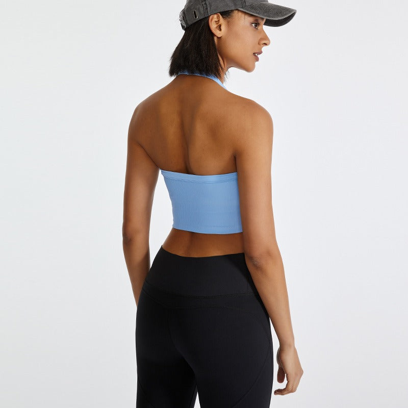 Ribbed Sports Bra Tee