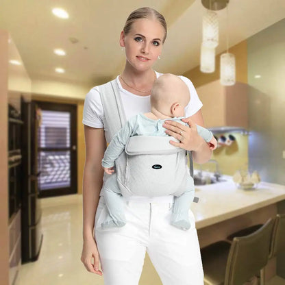 Ergonomic Cotton Baby Carrier Backpack Sling – For Newborns & Toddlers