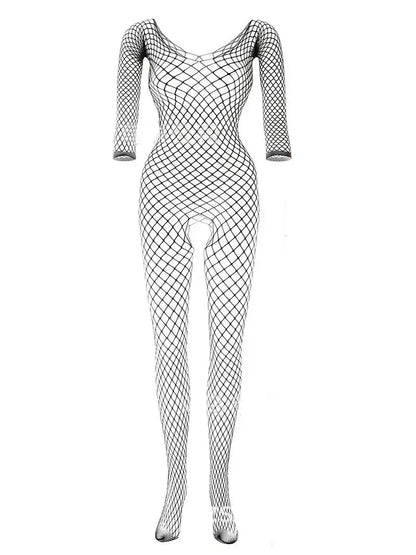 Fishnet Hollow Bodystocking