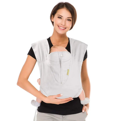 Ergonomic Cotton Baby Carrier Backpack Sling – For Newborns & Toddlers