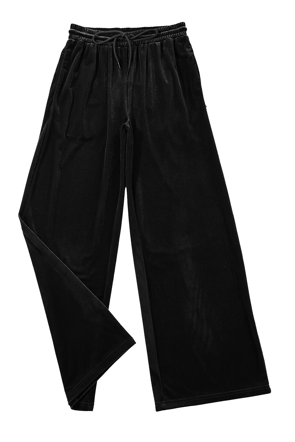 Drawstring Wide Leg Pants